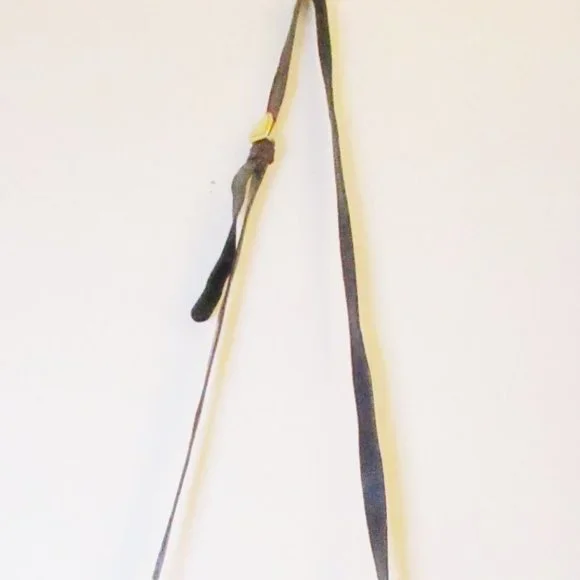 Vintage Bally Black Leather and Brown Croc Embossed Crossbody/Shoulder Handbag - Picture 2 of 15